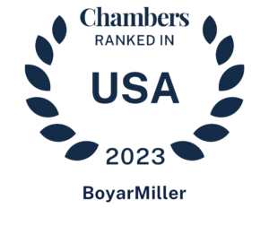 Chambers Ranked in USA 2023 - BoyarMiller