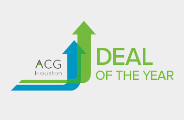 M&A Activity Strong in Houston Congrats to ACG Houston Deal of the Year Finalists